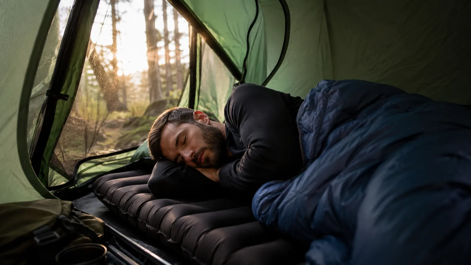 I Was Ready to Stop Camping Until a $31 Sleeping Pad Changed Everything